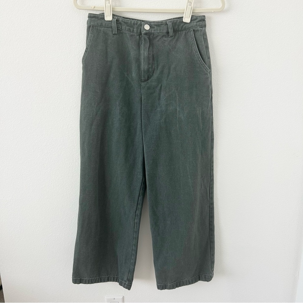 Oak + Fort Green Wide Leg Jeans